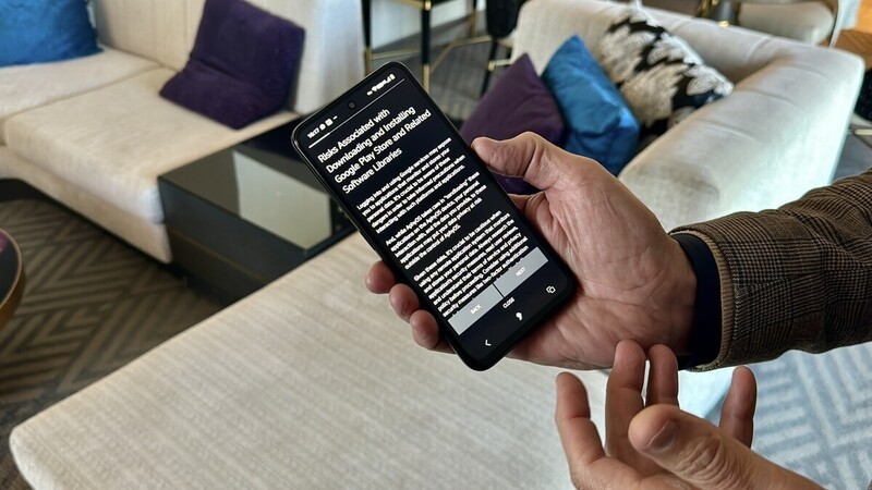 Apostrophy Os Android Warning