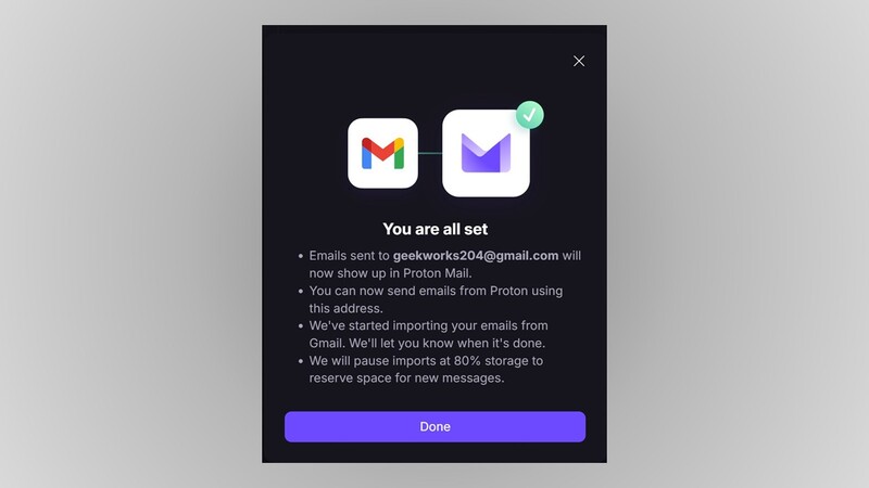 Proton Mail Easy Switch Complete Website