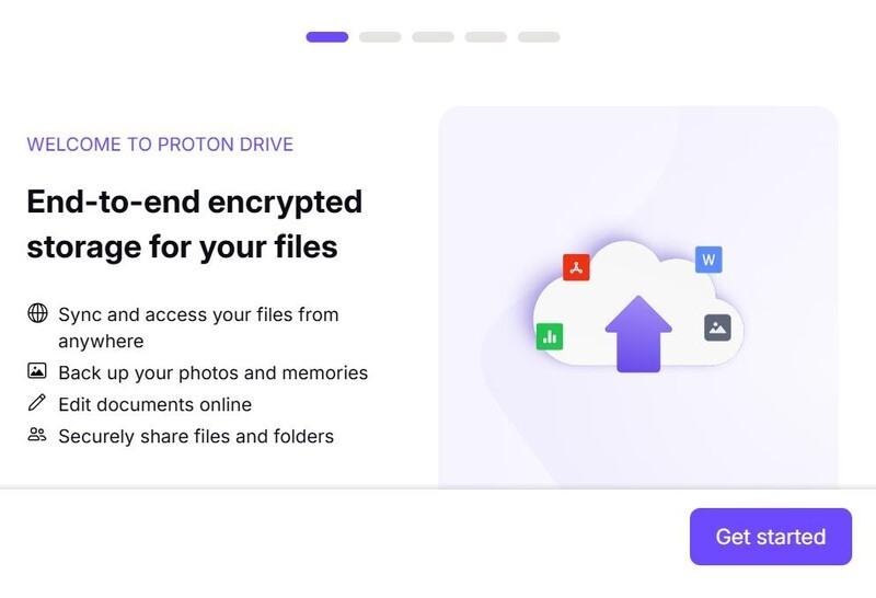 Proton Drive Get Started