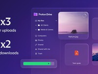 New and improved Proton Drive